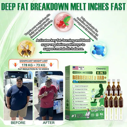 𝐎𝐟𝐟𝐢𝐜𝐢𝐚𝐥 IE 𝐒𝐭𝐨𝐫𝐞 🇮🇪  | 🧑‍⚕️ 𝐂𝐥𝐞𝐚𝐫𝐞𝐧𝐚® Moringa · Bee Venom · Berberine × NAD+ Eight-in-one 10× Ultra-Concentrated Herbal Essence Foot Soak — 𝐎𝐧𝐜𝐞 𝐃𝐚𝐢𝐥𝐲, 𝐕𝐢𝐬𝐢𝐛𝐥𝐞 𝐑𝐞𝐬𝐮𝐥𝐭𝐬 𝐢𝐧 𝟕 𝐃𝐚𝐲𝐬